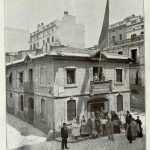 Ubicación definitiva en la calle Sant Carles,9, antes de transformar el edificio (1901)