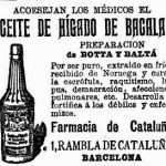 Anuncio de La Vanguardia el 28 de Diciembre de 1901.