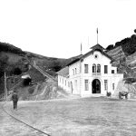 Estación inferior del funicular, principios de 1900