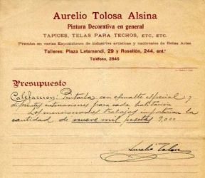 Aureli Tolosa-Presupost